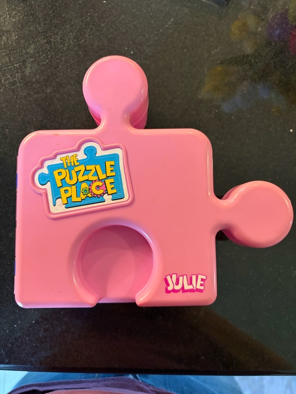 The Puzzle Place- Kids Toy - Pink Julie Figurine Playset